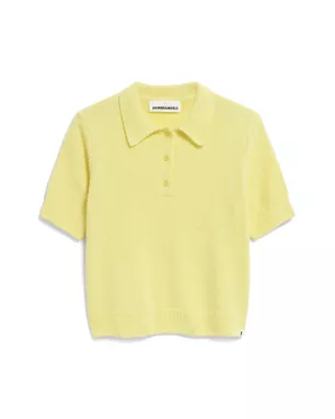 Armedangels - Pull polo jaune MATILDIAAS