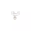 Earcuff Symbol Coeur Argent