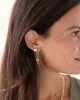 Generous Citrine Gold Plated Earrings