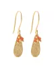 Intention Aventurine Gold Plated Earrings