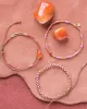 Proud Carnelian Gold Colored Bracelet