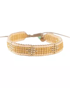 Bracelet Seaside Aventurine Gold