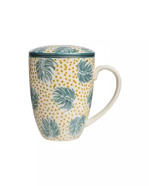 Cup with tea strainer RUSTIC 400 ml