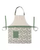 Tranquillo - Tablier de cuisine en coton bio FEUILLES