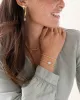 Feeling Moonstone Gold Colored Bracelet