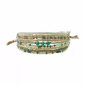 Bracelet Brightness Aventurine Gold