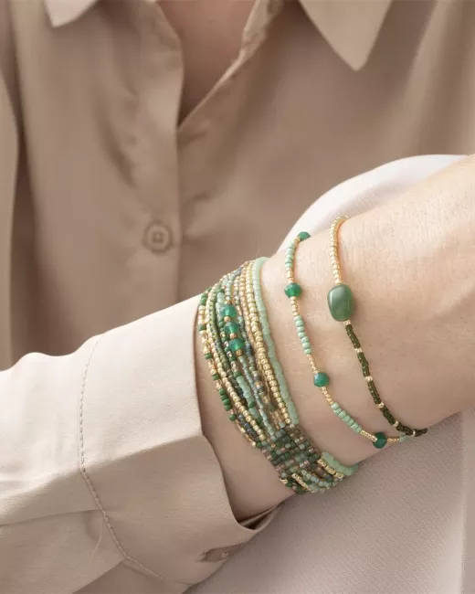 A Beautiful Story - Bracelet Brightness Aventurine Gold