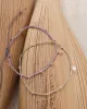 A Beautiful Story - Bracelet de cheville Beach Quartz Rose Silver