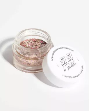 Si Si La Paillette - Gel pailleté à base de plantes 
