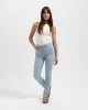 KUYICHI - Jeans Carey Skinny taille haute en coton bio