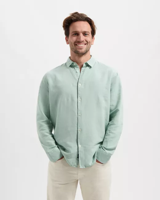 KUYICHI - Chemise ample en lin NICO