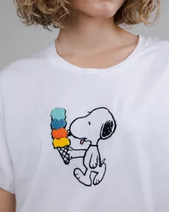 Brava Fabrics - T-Shirt oversize Snoopy Icecream Brava Fabrics - T-Shirt oversize Snoopy Icecream