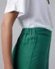 Bubble green Wide-leg pants