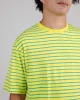 Brava Fabrics - T-shirt oversize Stripes Lime