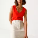 Short skirt made of organic cotton DEMIKU