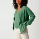 Cardigan made of organic cotton ARA