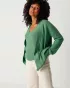 SKFK - Cardigan en tricot de coton biologique ARA