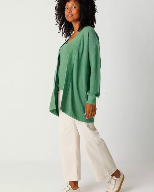 Cardigan made of organic cotton ARA