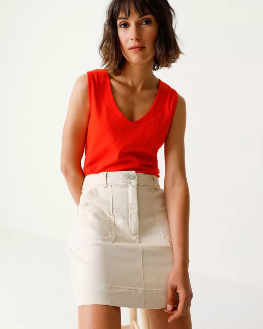 Top made of organic cotton HAMABOST