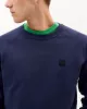 THINKING MU - Sweat en coton bio SOL NAVY