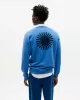 THINKING MU - Sweat en coton bio SOL HERITAGE BLUE