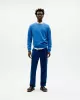 THINKING MU - Sweat en coton bio SOL HERITAGE BLUE