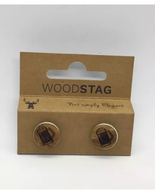 WOODSTAG – Boutons de manchette – Demi