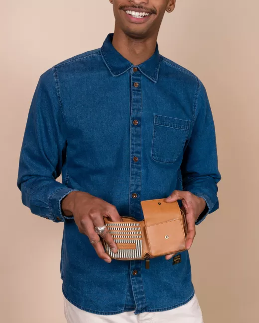 Sonny Square Wallet in Apple Skin Sonny Square Wallet in Apple Skin