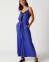 SKFK - Pantalon ample DONA bleu royal
