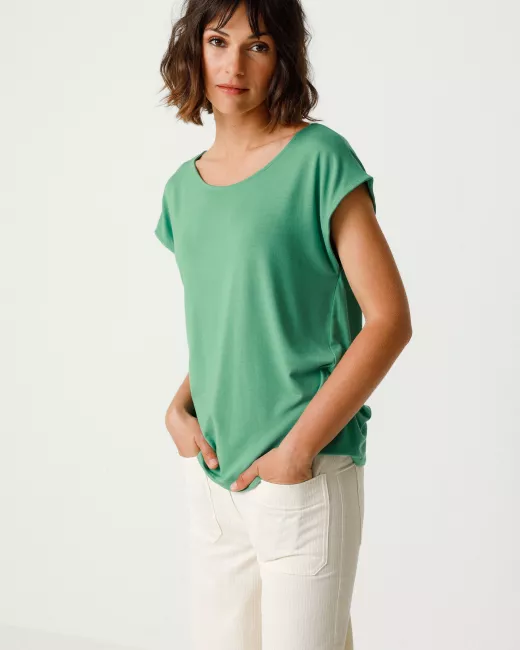SKFK - T-shirt vert ATALIA