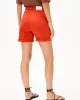 ARMEDANGELS - Short en jeans rouge SHEAARI