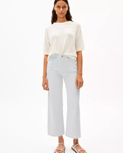 ARMEDANGELS - Jeans taille haute ENIJAA CROPPED en coton bio