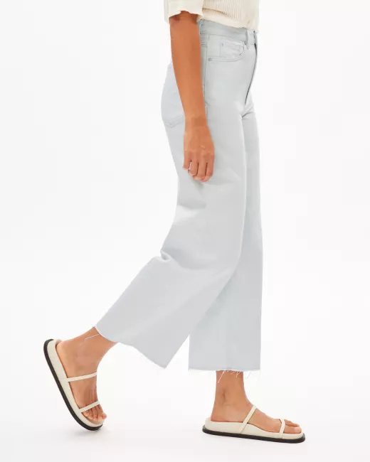 ARMEDANGELS - Jeans taille haute ENIJAA CROPPED en coton bio