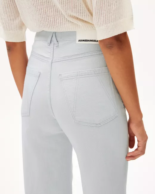 ARMEDANGELS - Jeans taille haute ENIJAA CROPPED en coton bio