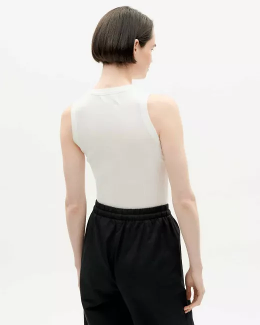 Thinking MU - Débardeur WHITE JULIETTE Thinking MU - Débardeur WHITE JULIETTE