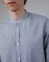Pinstripe Mao Shirt