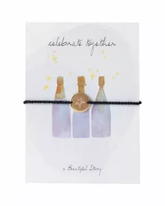 Jewelry Postcard Champagne Jewelry Postcard Champagne