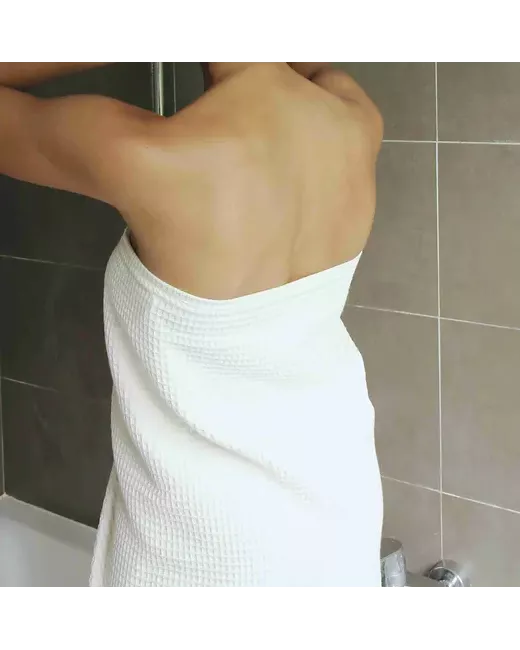 YUA Natural - Serviette de Bain Paréo en coton bio
