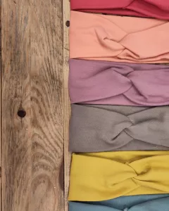 Hoofdband van biologisch katoenen Interlock Hoofdband van biologisch katoenen Interlock