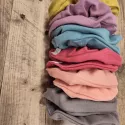 Chouchou en Interlock de coton bio