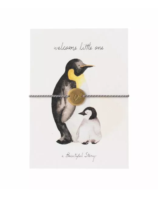 Jewelry Postcard Pinguin