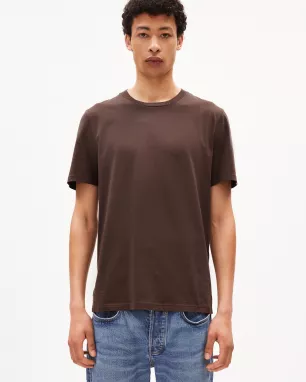 ARMEDANGELS - T-shirt brun en coton bio - L'Envol du Colibri ARMEDANGELS - T-shirt brun en coton bio - L'Envol du Colibri