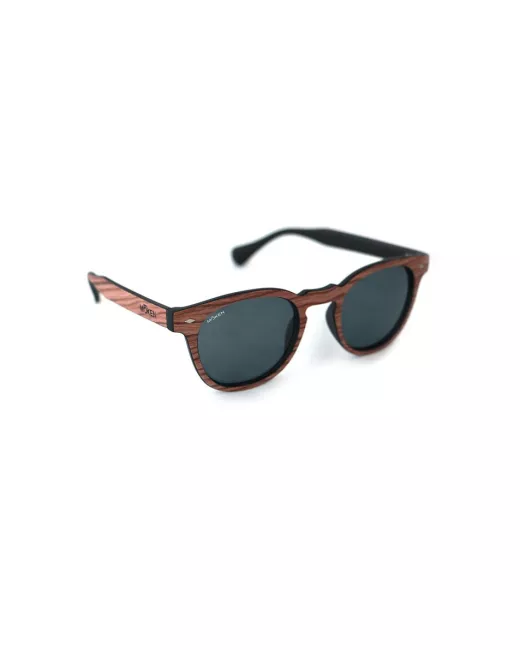 Moken Lunettes de soleil ethiques Woody en bois