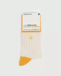 THINKING MU - Chaussettes PEU en chanvre