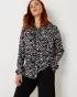 SKFK - Chemise classique imprimée noire ASUNE