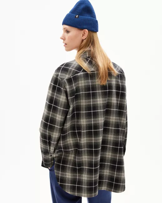 Armedangels - Chemisier coupe ample en coton bio EASSAAL CHECK