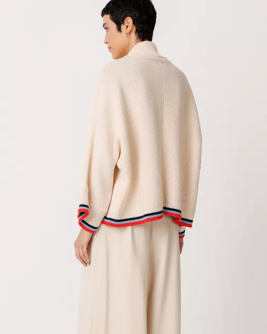 Organic cotton knit sweater DUDEA Organic cotton knit sweater DUDEA