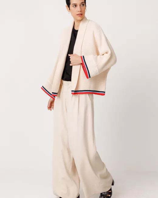 SKFK - Cardigan en coton bio ELIXANE