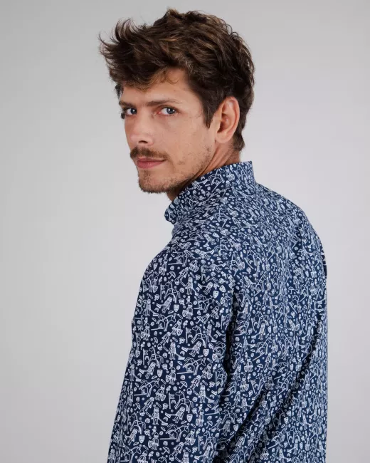 Brava Fabrics - Chemise en coton bio Playmobil  Brava Fabrics - Chemise en coton bio Playmobil