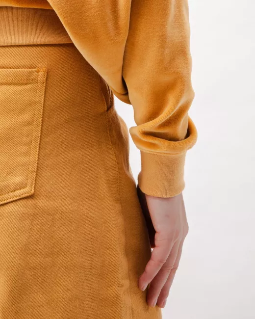 Brava Fabrics - Sweatshirt Velvet Raglan